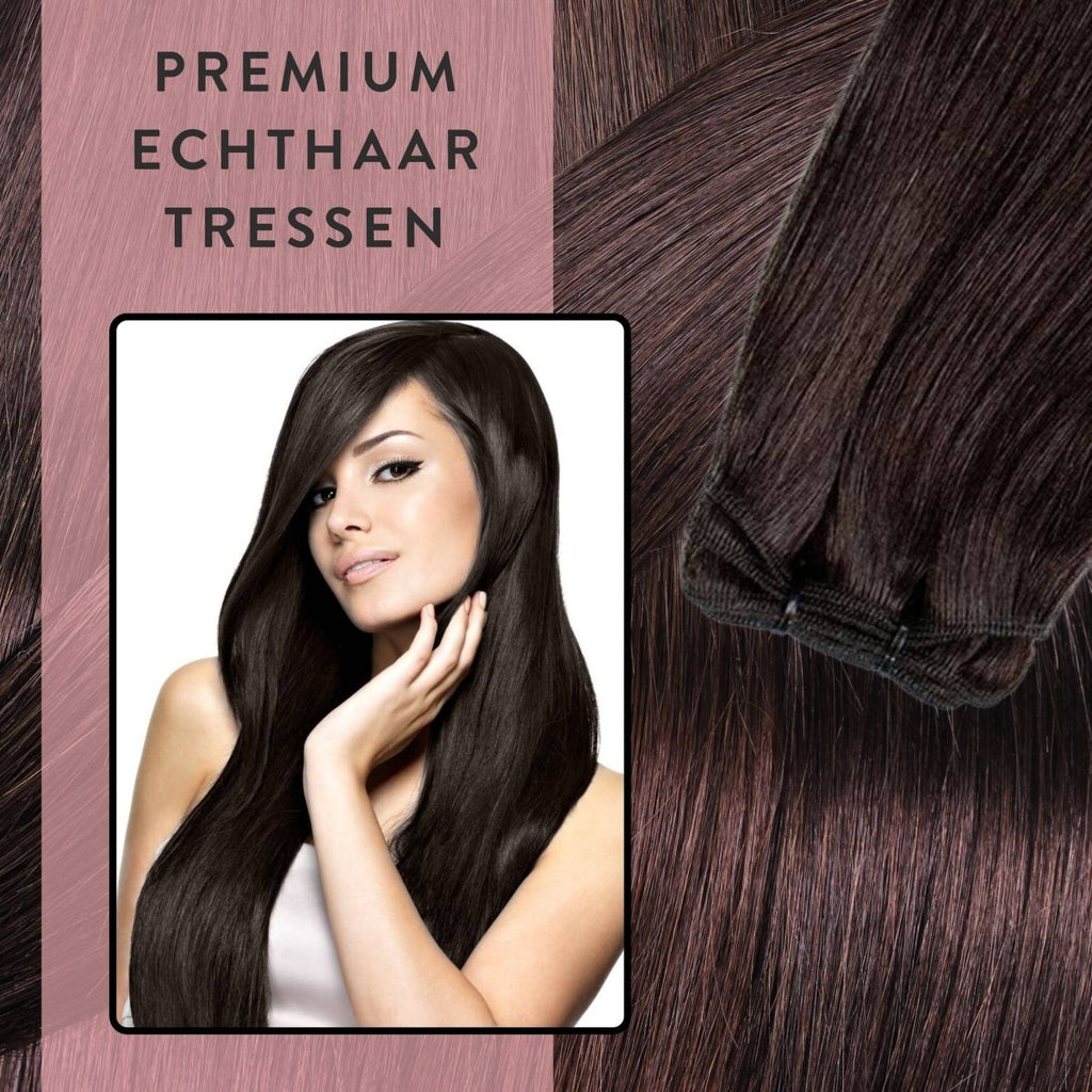Premium Echthaartresse aus Remy Echthaar Weft Weaving - Hair2Heart