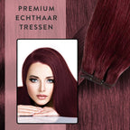 Premium Echthaartresse aus Remy Echthaar Weft Weaving - Hair2Heart