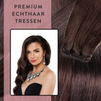 Premium Echthaartresse aus Remy Echthaar Weft Weaving - Hair2Heart