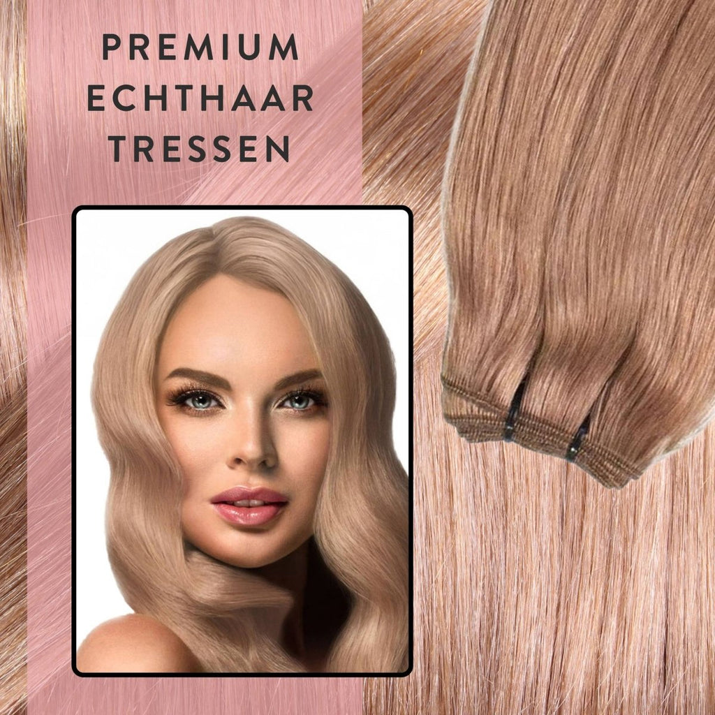 Premium Echthaartresse aus Remy Echthaar Weft Weaving - Hair2Heart