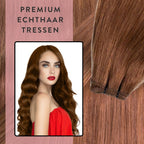 Premium Echthaartresse aus Remy Echthaar Weft Weaving - Hair2Heart