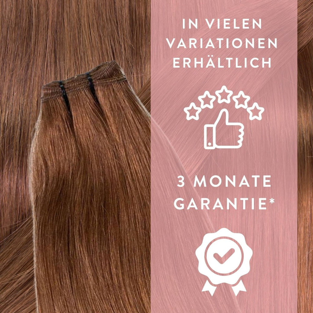 Premium Echthaartresse aus Remy Echthaar Weft Weaving - Hair2Heart