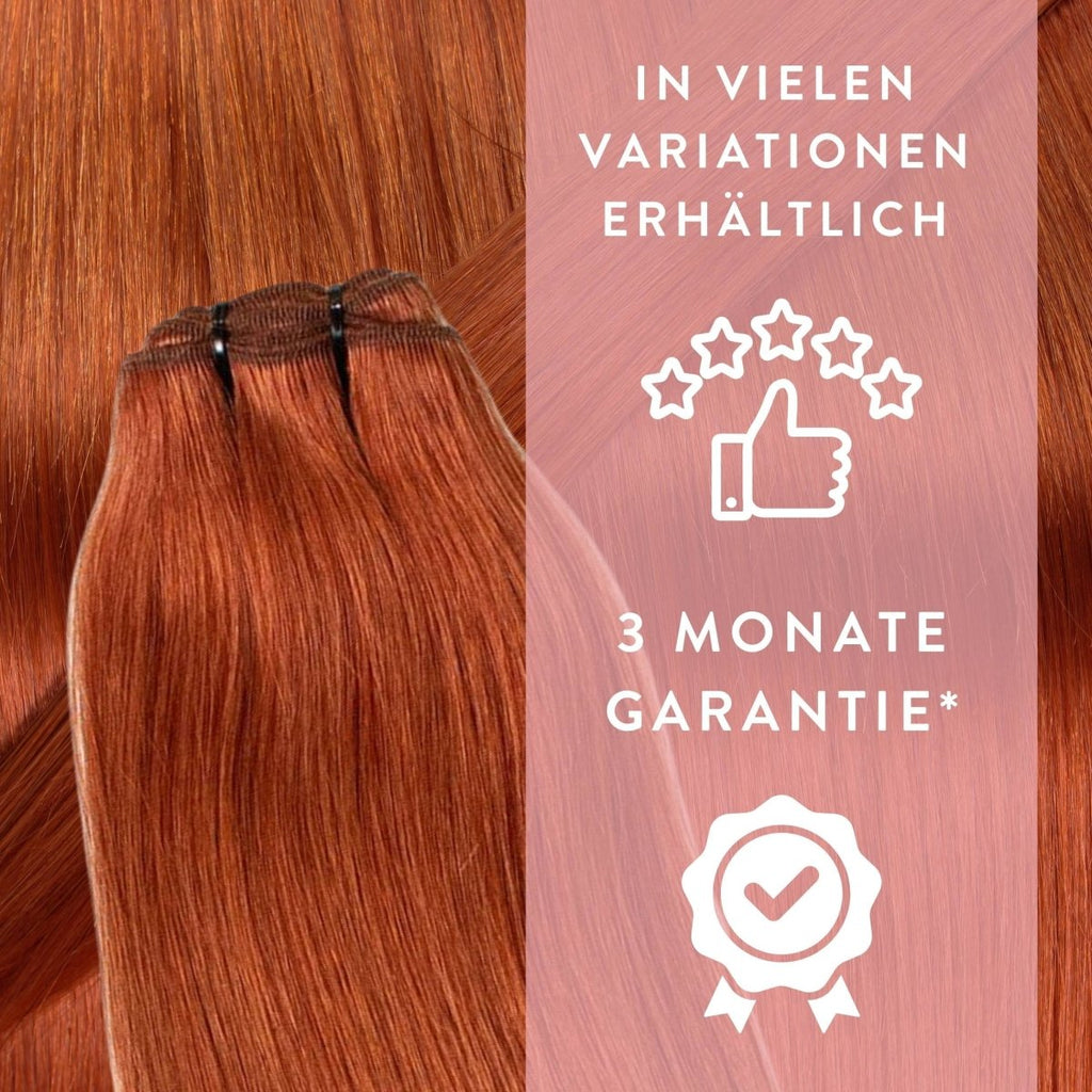 Premium Echthaartresse aus Remy Echthaar Weft Weaving - Hair2Heart