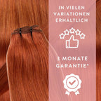 Premium Echthaartresse aus Remy Echthaar Weft Weaving - Hair2Heart