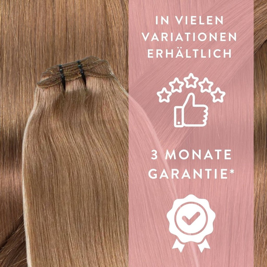 Premium Echthaartresse aus Remy Echthaar Weft Weaving - Hair2Heart