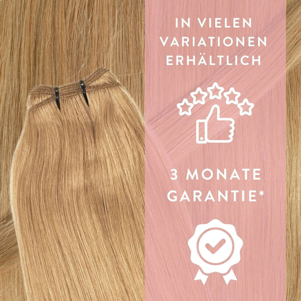 Premium Echthaartresse aus Remy Echthaar Weft Weaving - Hair2Heart