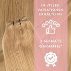 Premium Echthaartresse aus Remy Echthaar Weft Weaving - Hair2Heart