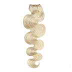 Gewellte Echthaartresse Weft Weaving - Hair2Heart