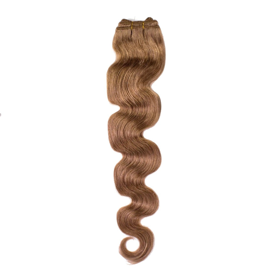 Gewellte Echthaartresse Weft Weaving - Hair2Heart