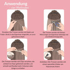 Premium Rohhaar Tresse aus Remy Echthaar unbehandelt - Hair2Heart