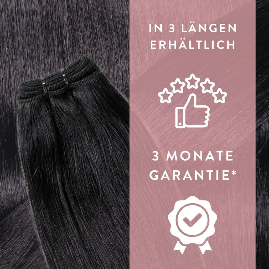 Premium Rohhaar Tresse aus Remy Echthaar unbehandelt - Hair2Heart