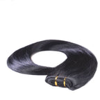 Glatte Echthaartresse Weft Weaving - Hair2Heart