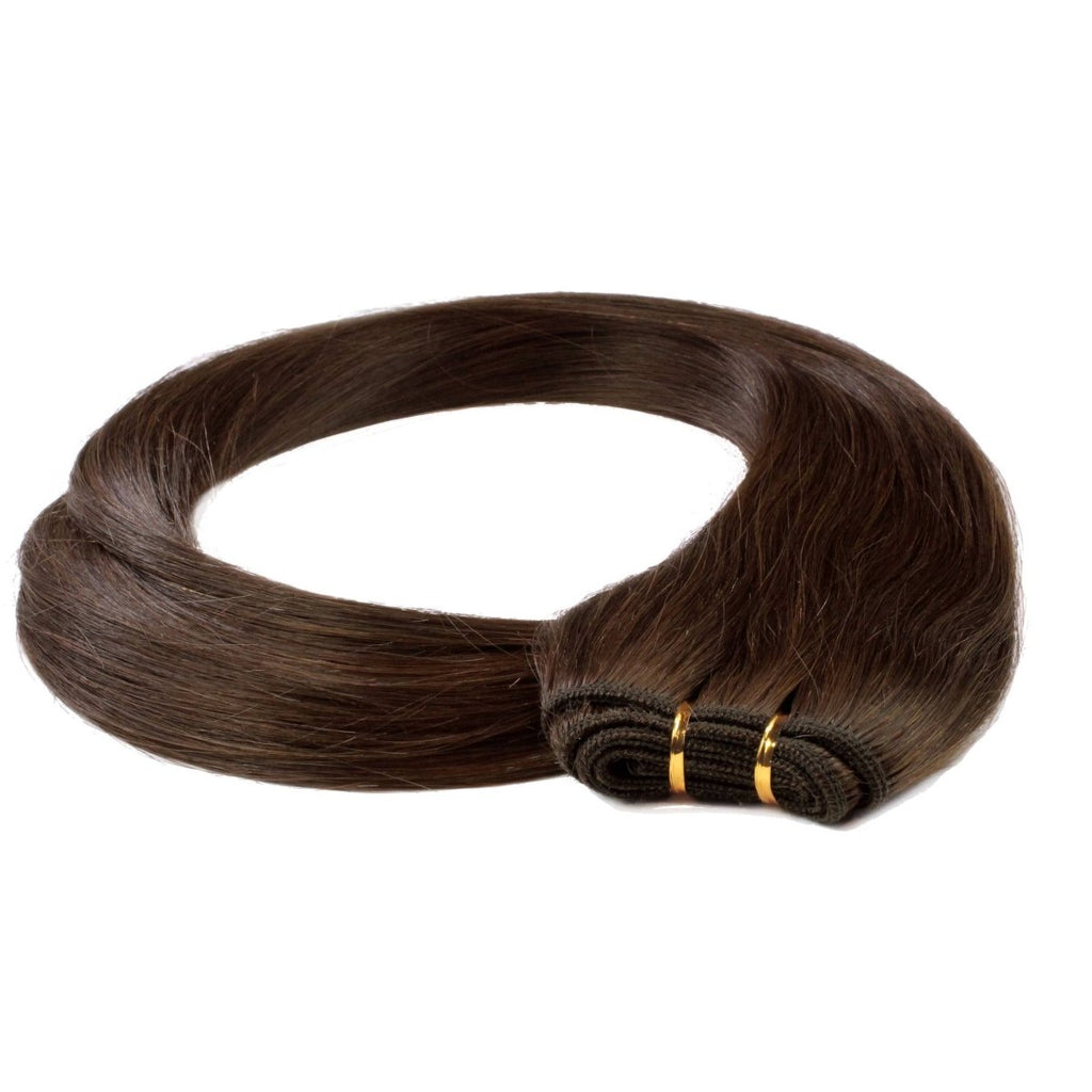 Glatte Echthaartresse Weft Weaving - Hair2Heart