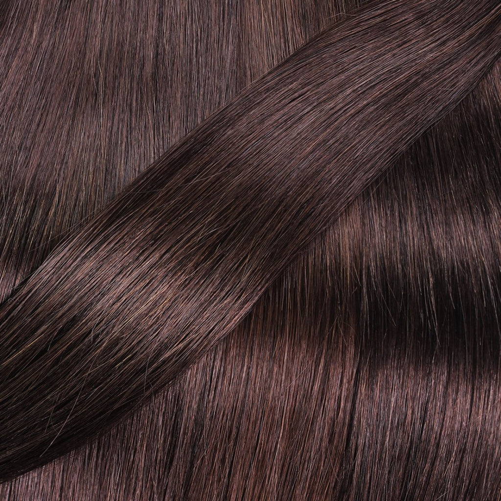 Glatte Echthaartresse Weft Weaving - Hair2Heart