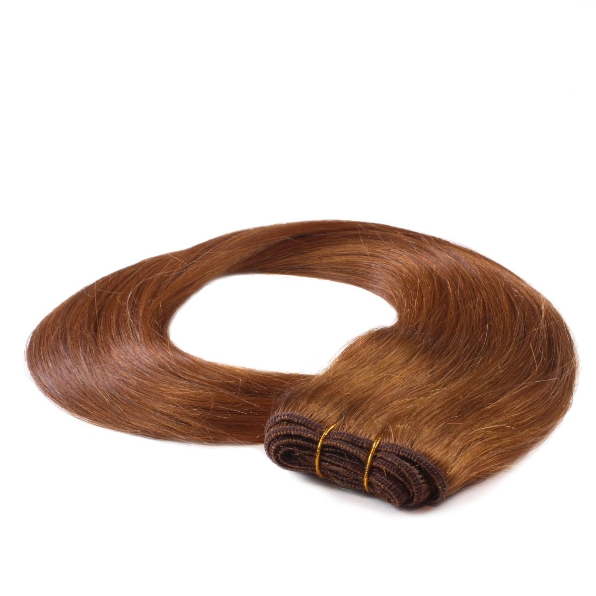 Glatte Echthaartresse Weft Weaving - Hair2Heart