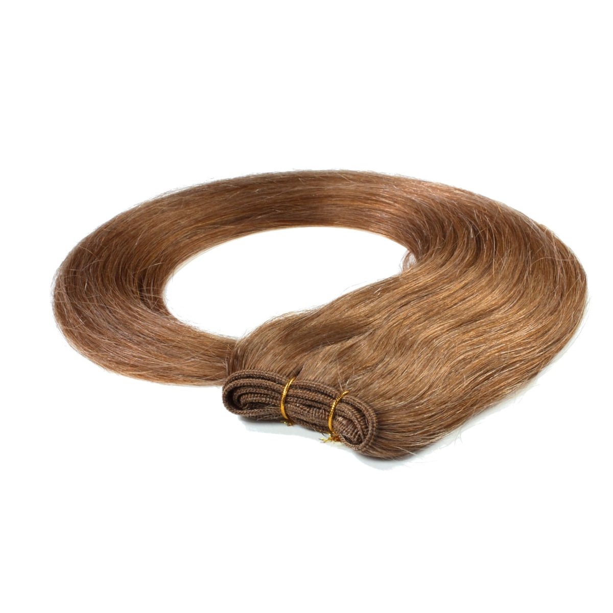 Glatte Echthaartresse Weft Weaving - Hair2Heart