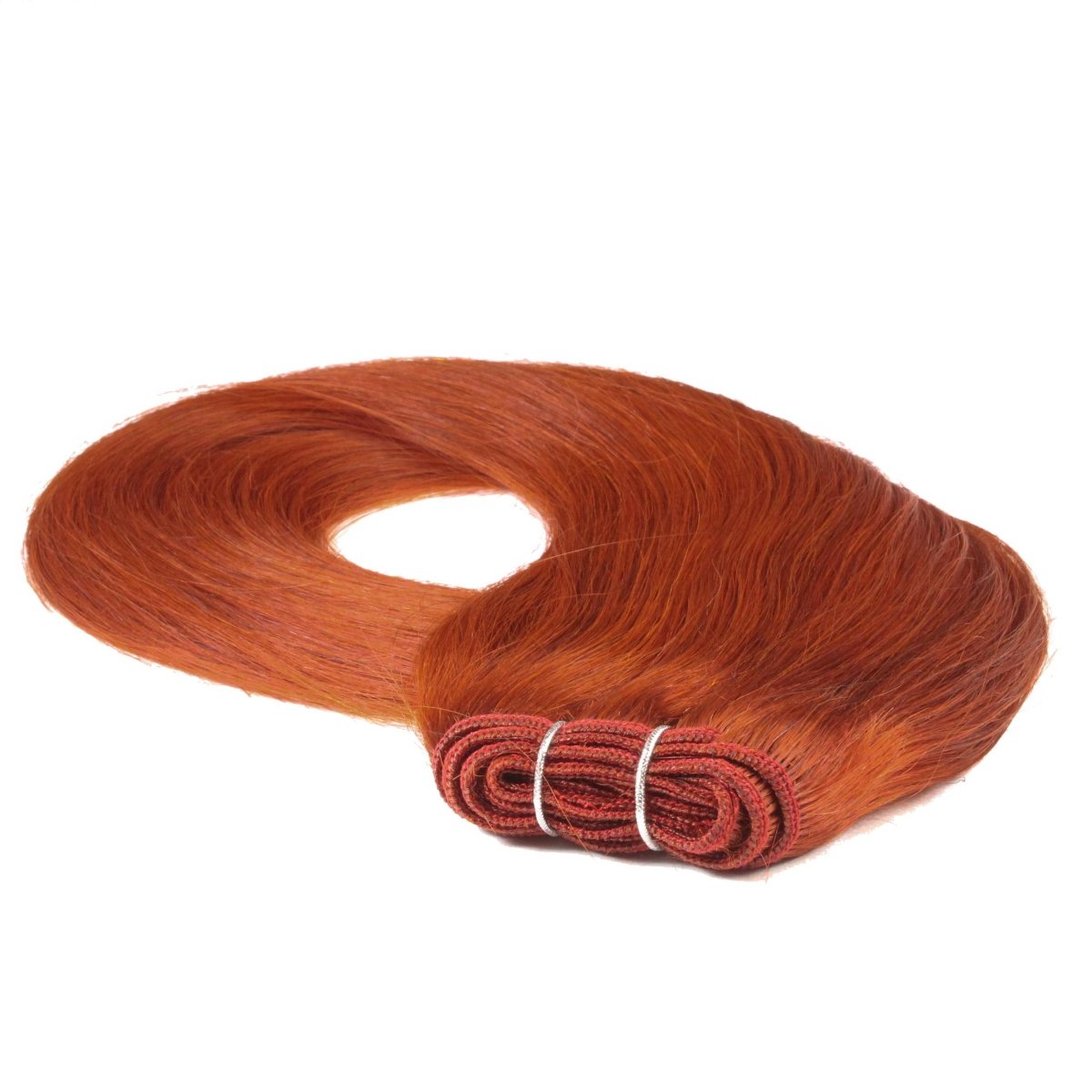 Glatte Echthaartresse Weft Weaving - Hair2Heart