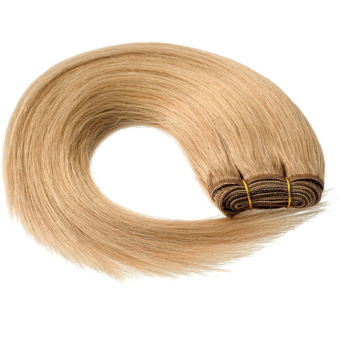 Glatte Echthaartresse Weft Weaving - Hair2Heart