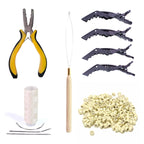 Tressen Starter Set für Wefts Weaving aus Echthaar - Hair2Heart