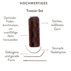 Tressen Starter Set für Wefts Weaving aus Echthaar - Hair2Heart