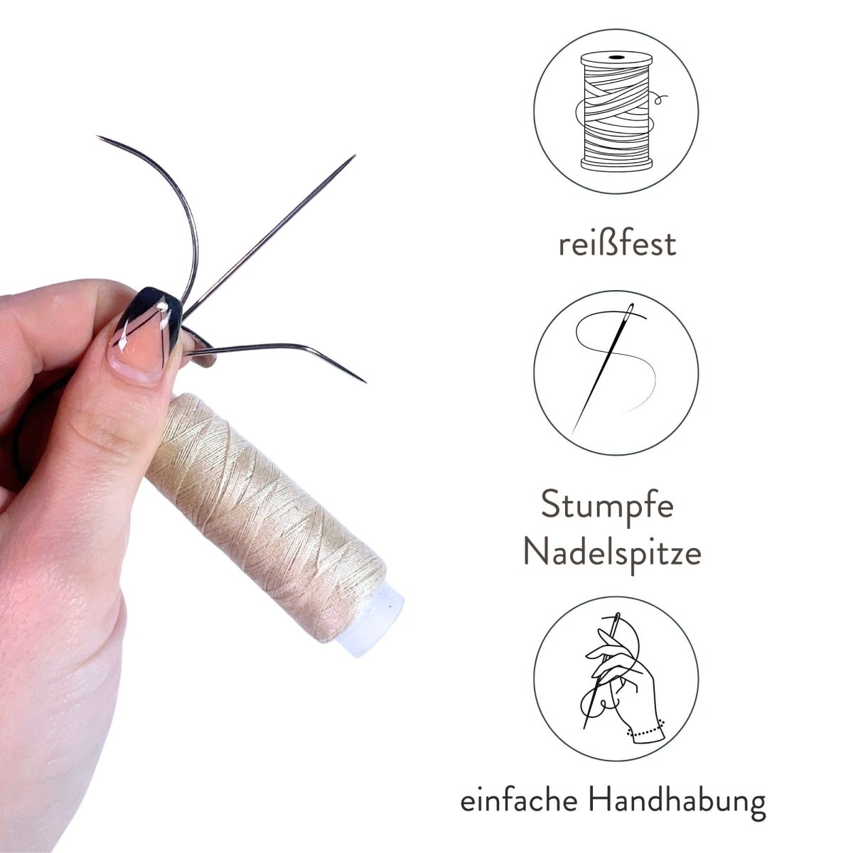 Tressier Set für Tressen für Echthaartressen - Hair2Heart