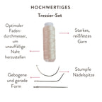 Tressen Starter Set für Wefts Weaving aus Echthaar - Hair2Heart