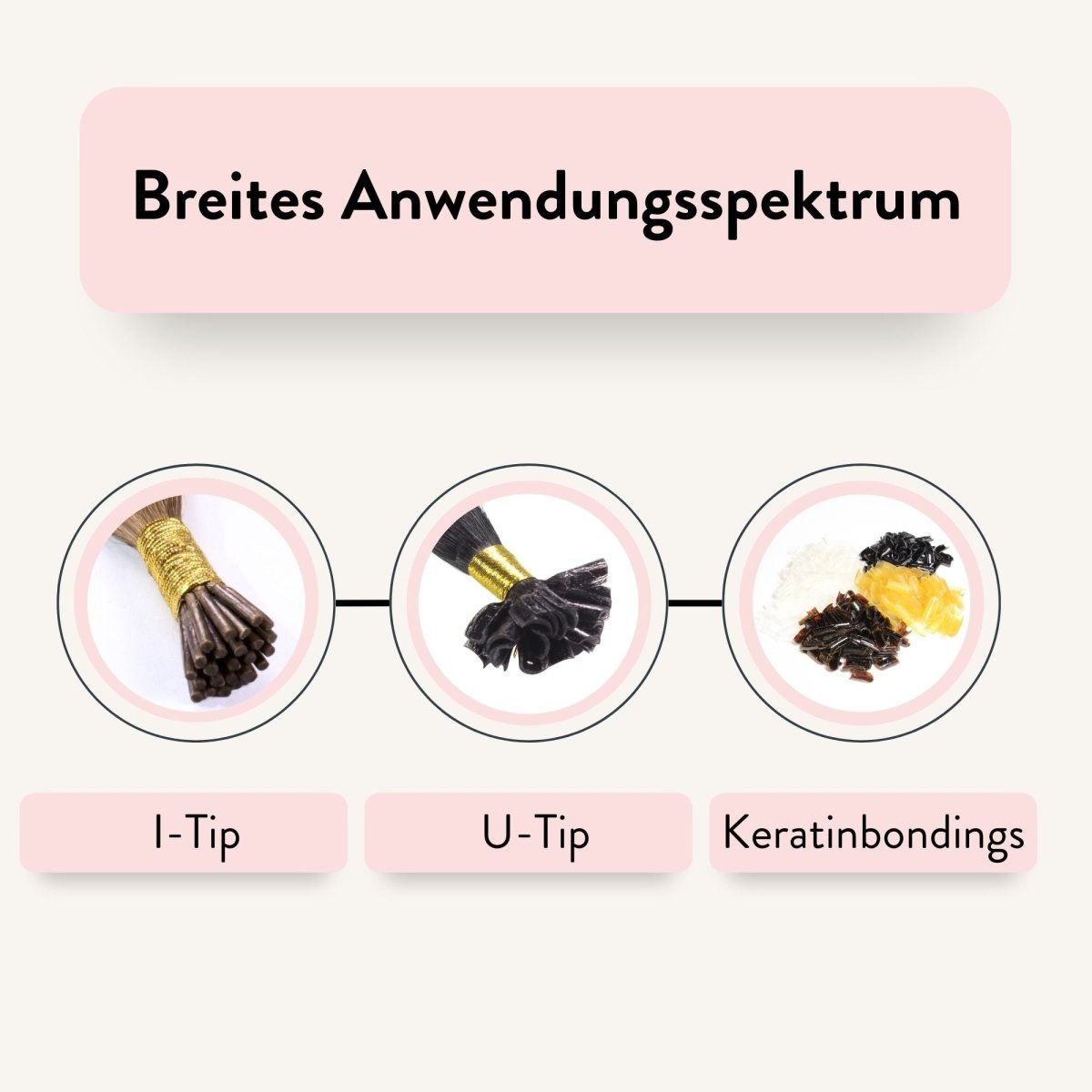 Wärmezangen für Bonding Extensions aus Echthaar - Hair2Heart