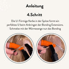 Wärmezangen für Bonding Extensions aus Echthaar - Hair2Heart