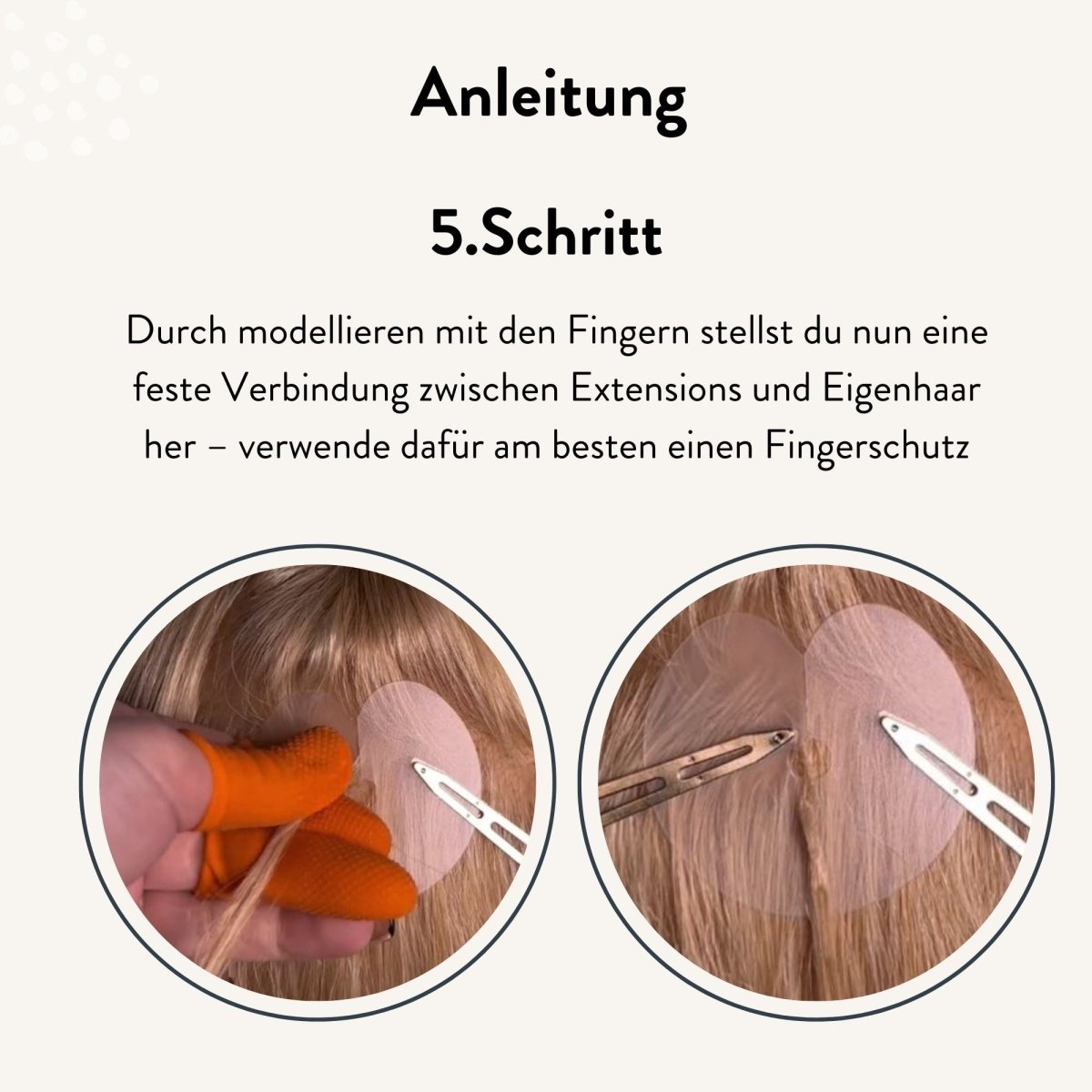Wärmezangen für Bonding Extensions aus Echthaar - Hair2Heart