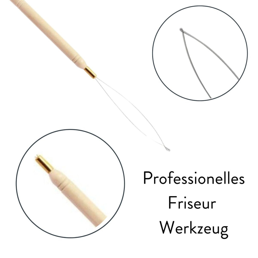 Enfileur pour extensions à micro-anneaux