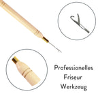 Enfileur pour extensions à micro-anneaux