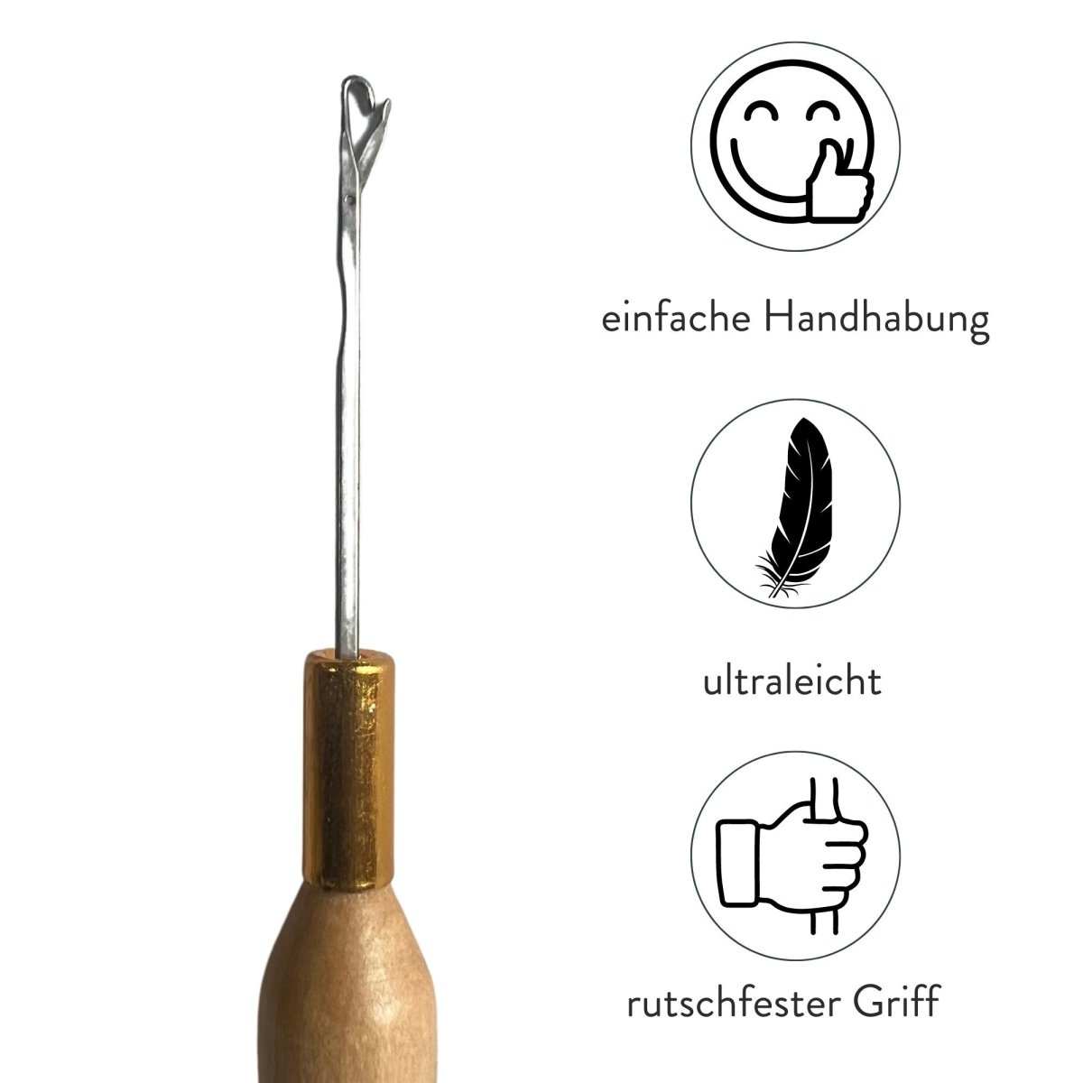 Enfileur pour extensions à micro-anneaux