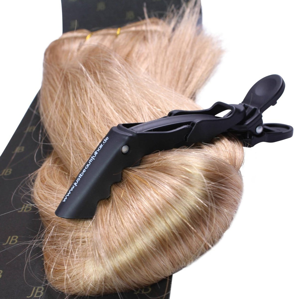 4 x Abteilklammern zum Anbringen von Extensions - Hair2Heart