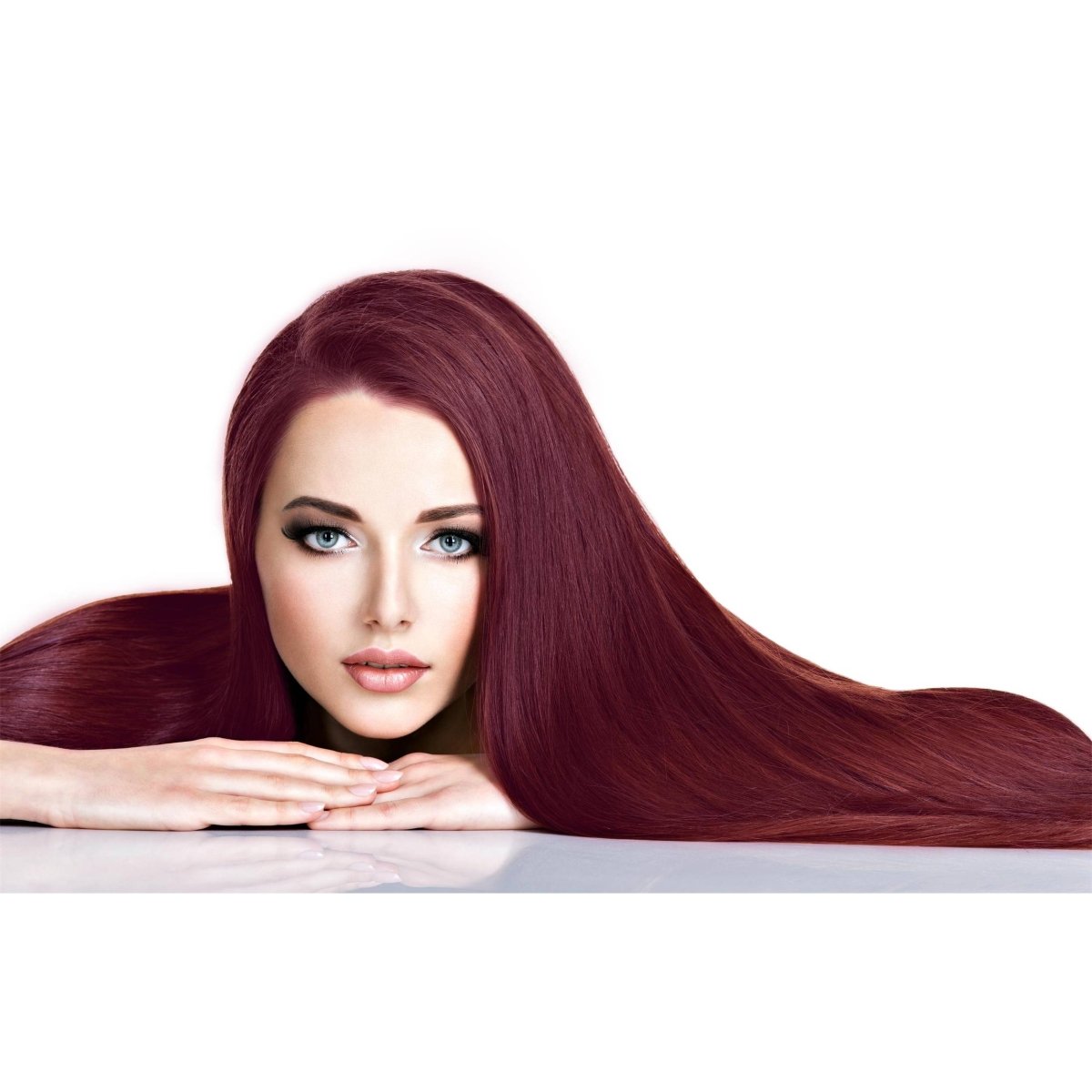 Glatte Echthaartresse Weft Weaving - Hair2Heart
