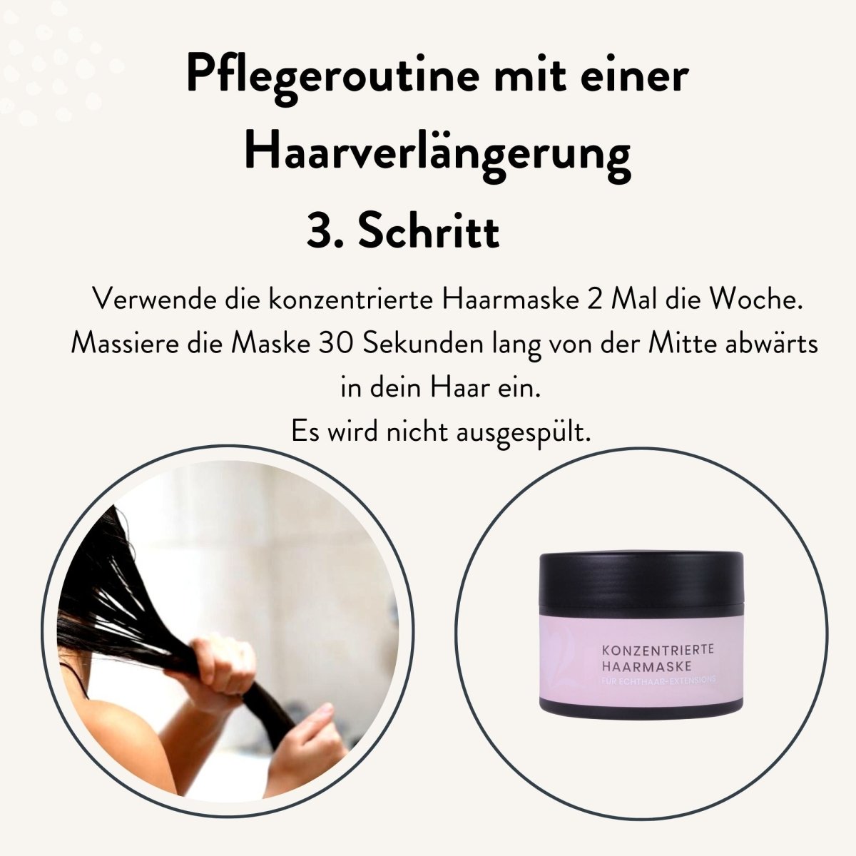 Großes Pflegeset für Extensions aus Echthaar - Hair2Heart