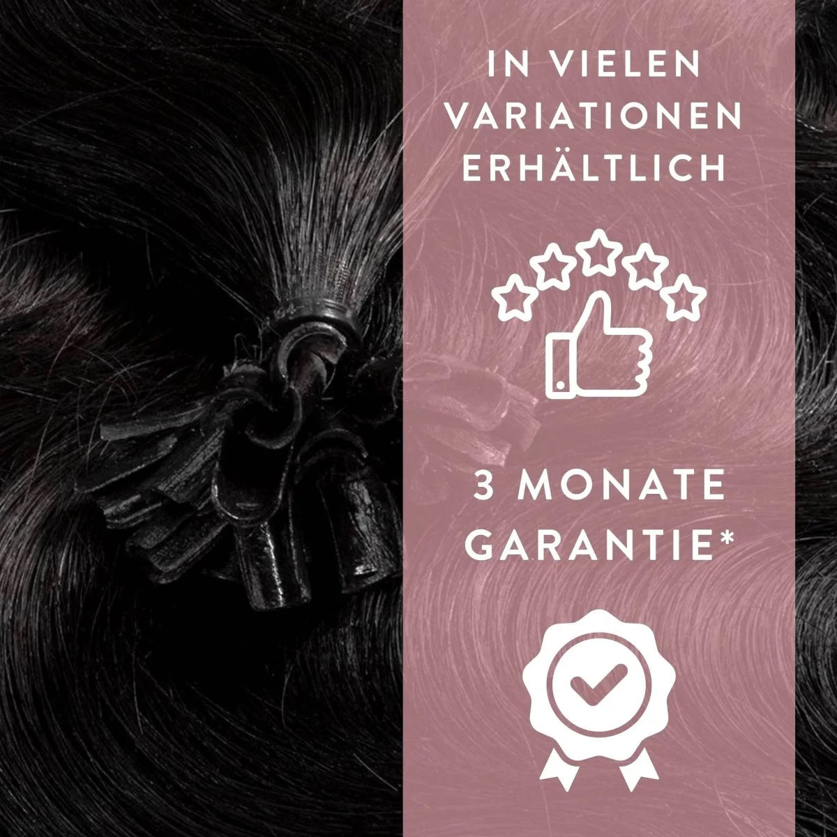 Premium Bondings gewellt - Hair2Heart Echthaar