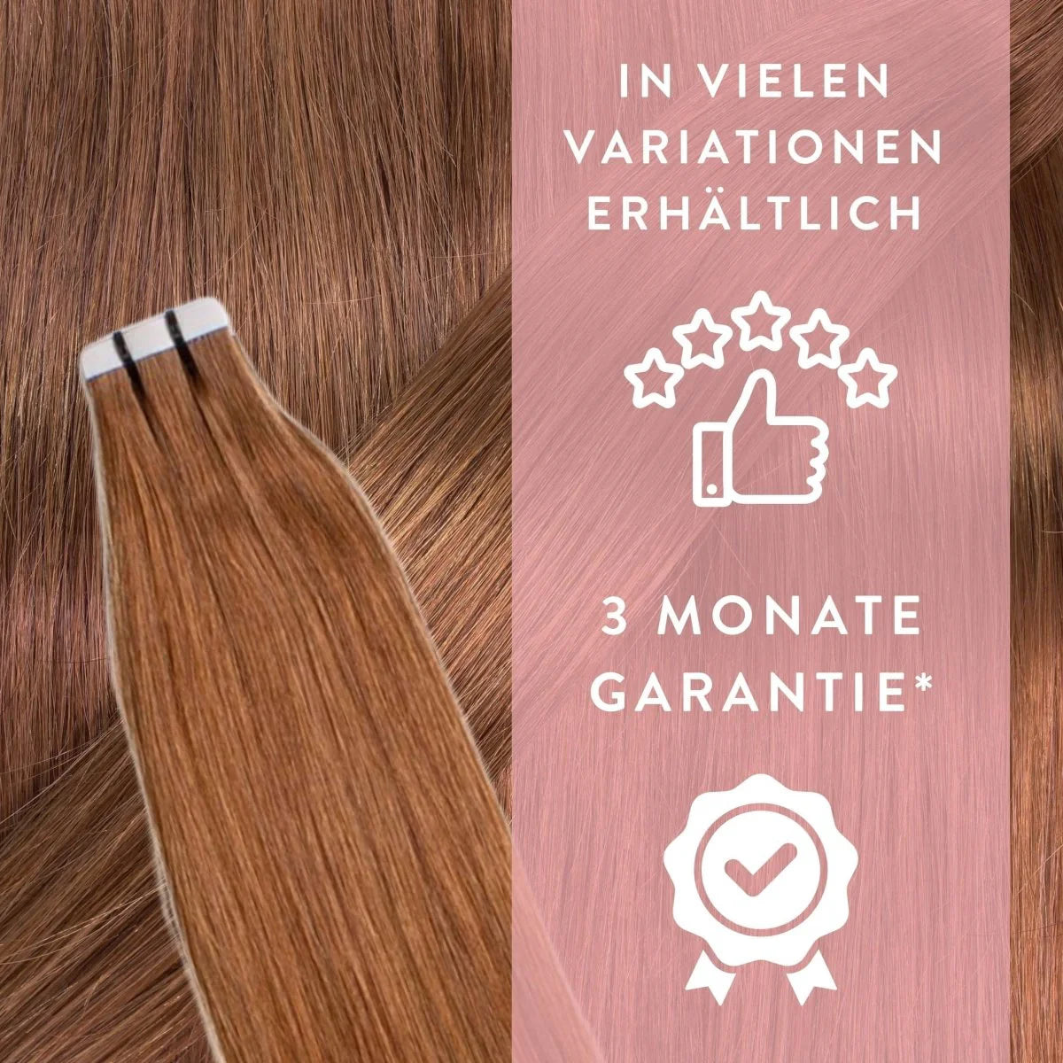 Invisible Tape Extensions - Premium aus Remy Echthaar - Hair2Heart