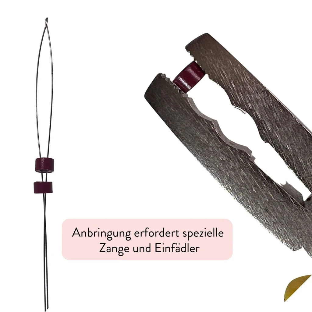 Tressen Starter Set für Wefts Weaving aus Echthaar - Hair2Heart