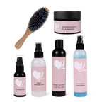Großes Pflegeset für Extensions aus Echthaar - Hair2Heart