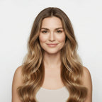 Gewellte Echthaartresse Weft Weaving - Hair2Heart